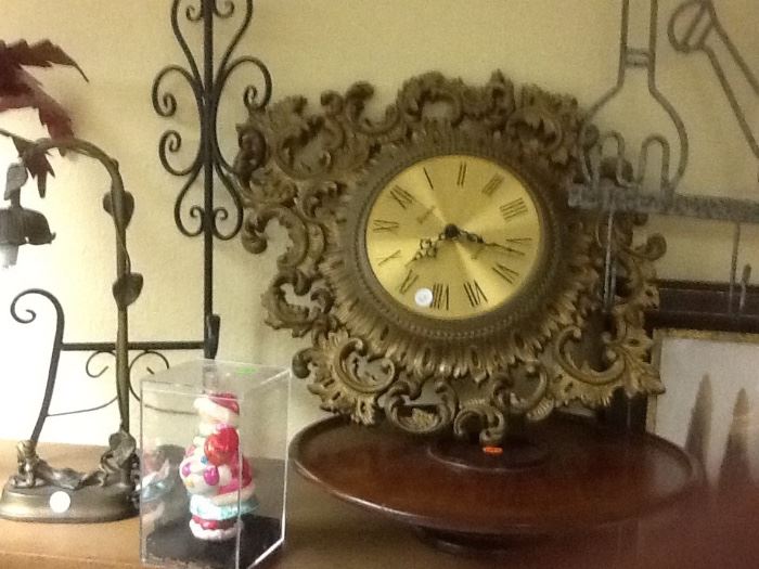 1970's plastic wall clock $25.00 located at the shop
