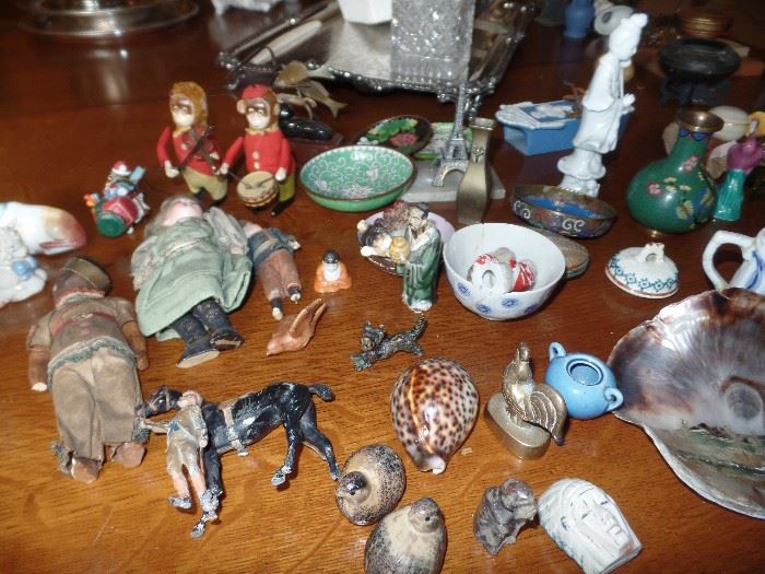Lots of vintage toys and statues ( monkeys not for sale)