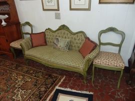 Cottage Style Couch & Chairs