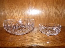 Waterford "Lismore" bowls