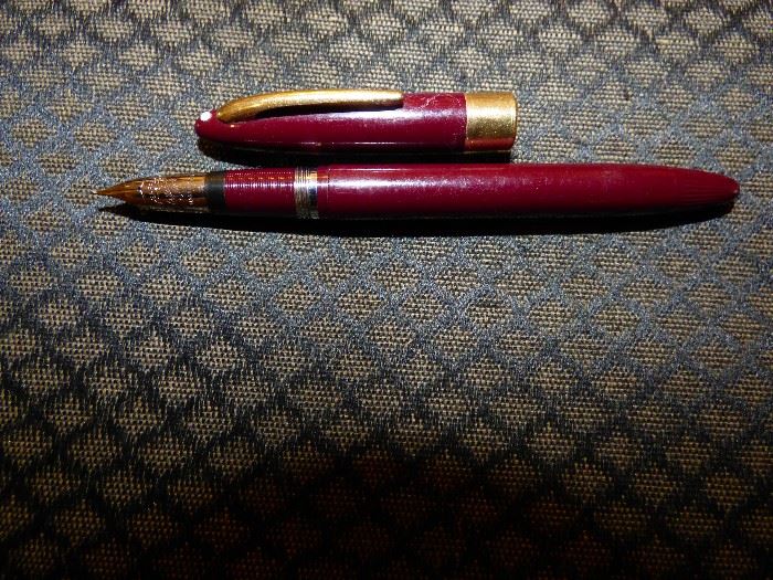 Vintage Schaeffer "Snorkel" fountain pen