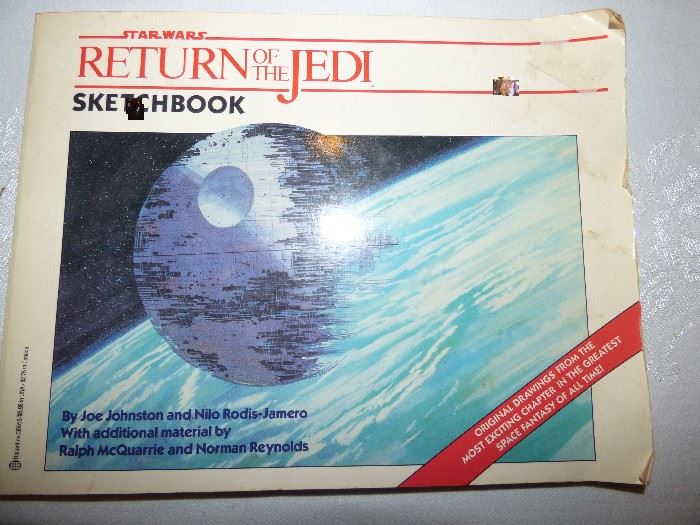 1983 Return of the Jedi Sketchbook