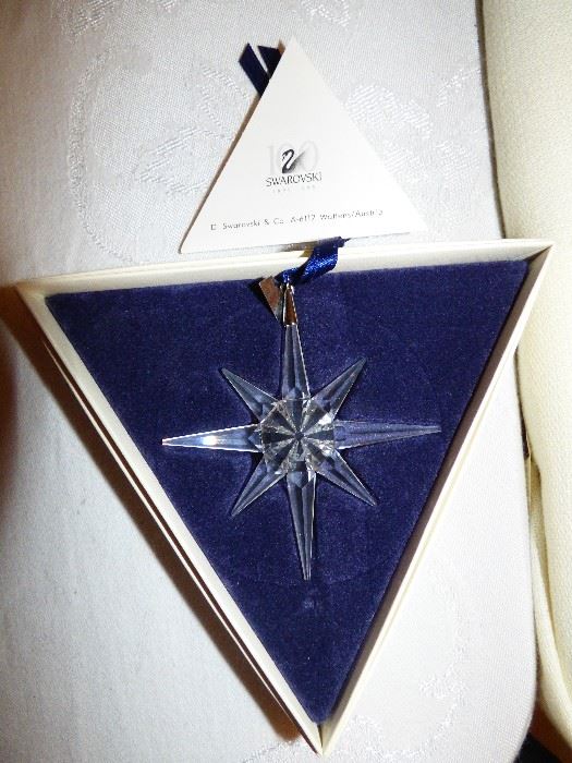 Swarovski crystal ornament in original box