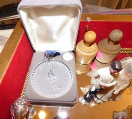 Waterford 1996 Olympics crystal medal