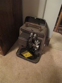 antique Bell & Howell film projector