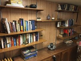 BOOKS...  tons of BOOKS