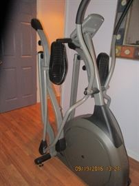 Vision Fitness x6100 and x6000 folding elliptical trainers