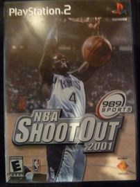  PlayStation 2 NBA ShootOut 2001