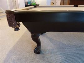 Golden West Billiard pool table