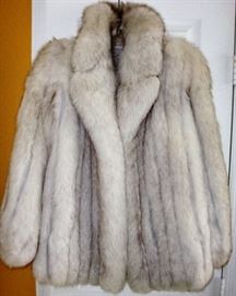 KOSLOW'S BLUE FOX FUR IN "IMPECCABLE" CONDITION