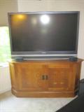 Sony TV on Stickley corner cabinet