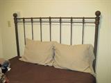 Stickley queen-size iron bed