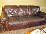 Leather sofa