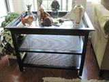 Trolley table from Mastercraft
Lladro pieces not for sale.
