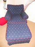 Chair and ottoman