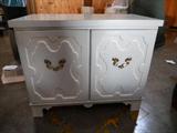 Baker cabinet handpainted