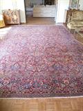 Kerman rug c1910 - 10'x13' This rug has a signature woven into the border
