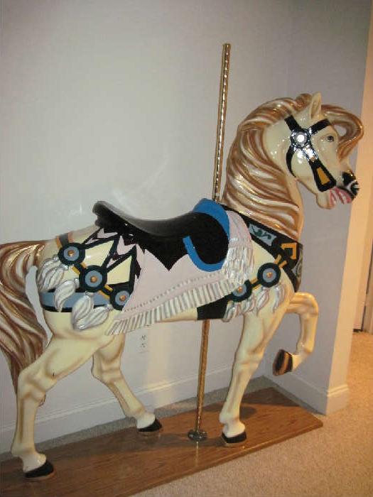 Life size carousel (fiberglass)