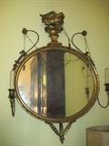 Gilt-wood looking glass, early 19th century