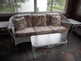 Wicker sofa