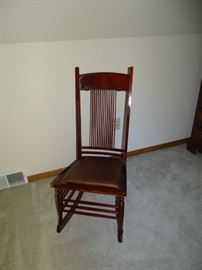 Antique rocker.