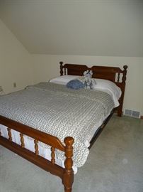 Cherry double bed.