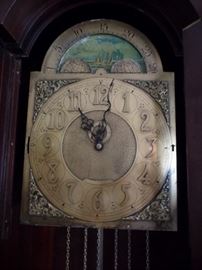 Antique grandfather clock