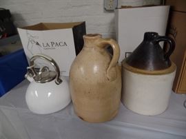 stoneware jugs