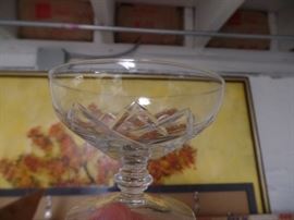 Nice set of crystal compotes