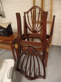 Period Hepplewhite chairs
