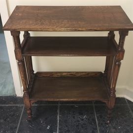 Vintage stand for dictionary or other large book.