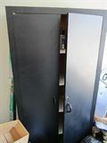 Metal storage cabinet in Garage