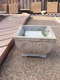 Stone planter for your patio or front porch