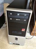 V-tech IBM clone computer, with keyboard and monitor