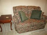 Matching loveseat with 2 recliners