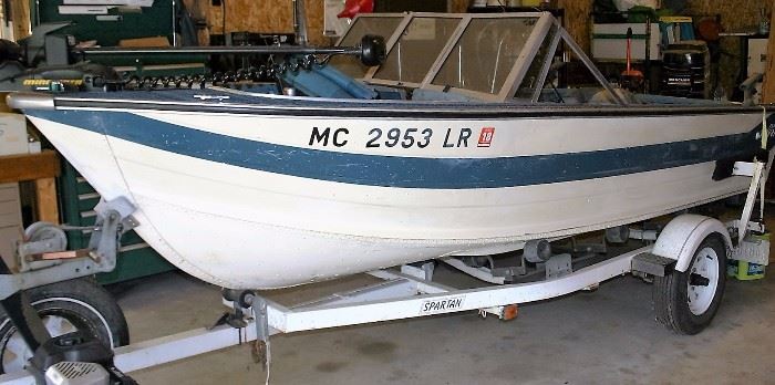 Sylvan Boat w/Mercury Motor 