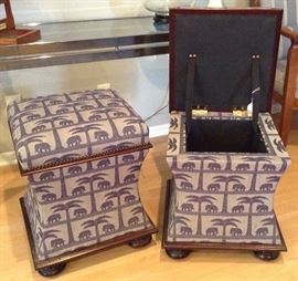 Handmade Ottomans, &nbsp;George Smith, Newcastle, England