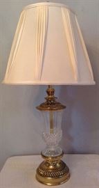 Waterford Crystal Lamp by Stiffel
