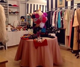 Vintage Lucie Ann Lingerie; Designer Labels; Fashion Leather & Tibetan Wool Jacket & More; Designer Shoes, Size 6 & 6 1/2; Hats; Purses, incl. Delightful Evening Bags; Gloves; Roses, Roses; Scarves & Stoles