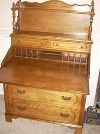 Secretary shown open