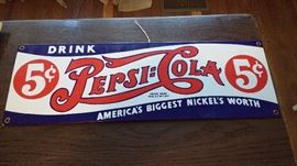 Vintage Pepsi sign
