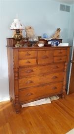 Antique Tiger Oak Dresser