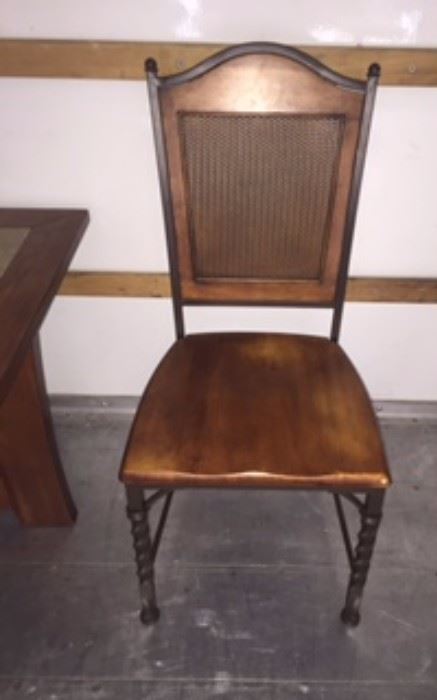 Dining chairs matching slate dining table excellent condition
