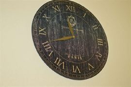 Paris wall clock