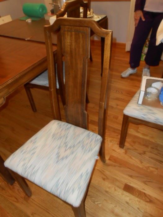 set of dining chairs