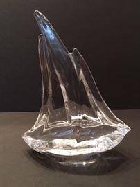 Sailboat crystal