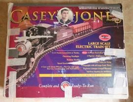 Large Scale Casey Jones Electric Train Set