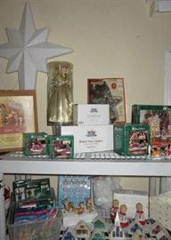 Christmas Village & Tree Toppers