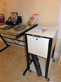 Vintage Metal File Cabinet 