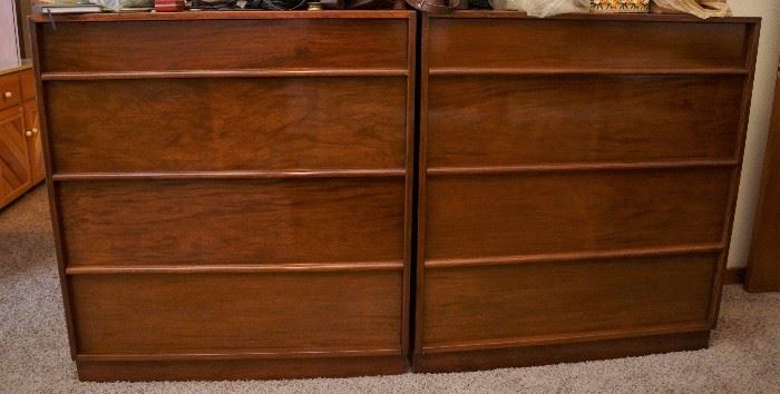 Pair of solid wood dressers